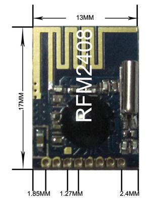 RFM2408 2.4G无线通讯模块 高性价比与稳定传输之选